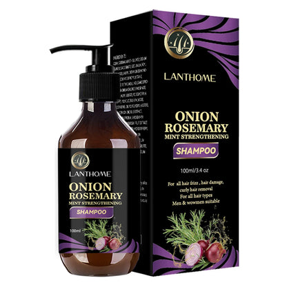 HerbalGrow – 100ML Rosemary & Onion Shampoo for Fast Hair Growth & Anti-Hair Los