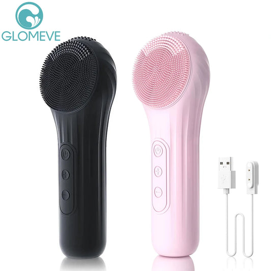 SonicPure – Waterproof Rechargeable Facial Cleansing Brush for Deep Exfoliation