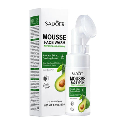 SAODER Fruits – Refreshing Facial Cleanser Foam for Deep Hydration & Glow