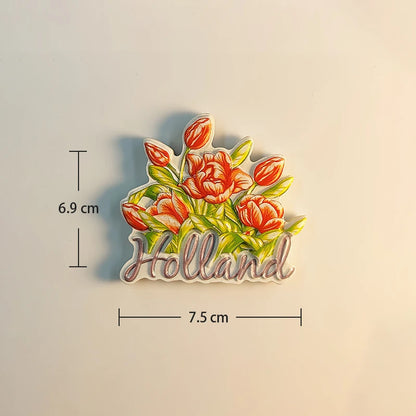 Amsterdam Fridge Magnet – Tourist Souvenir from the Netherlands