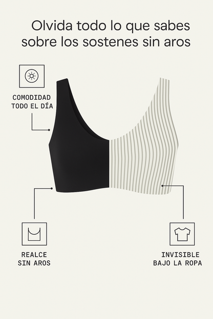 Second Skin Figure Bra Wide Strap 3x1