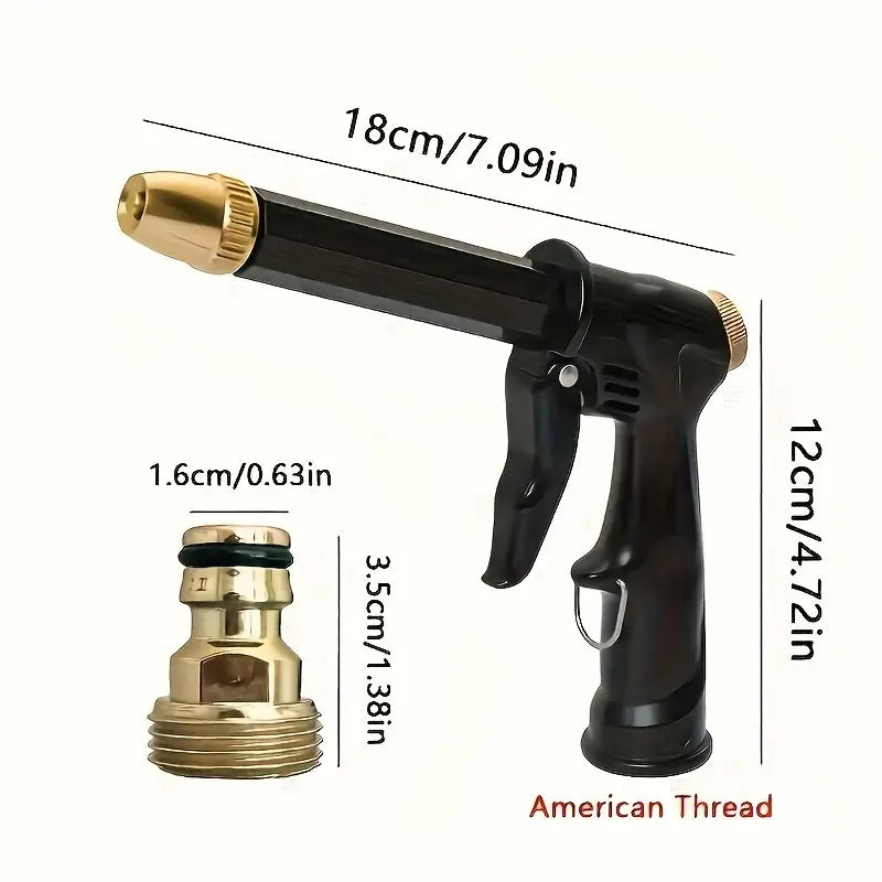 High-Pressure Motorcycle & Car Wash Gun