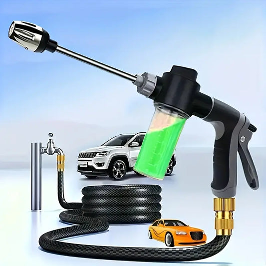 High-Pressure Motorcycle & Car Wash Gun