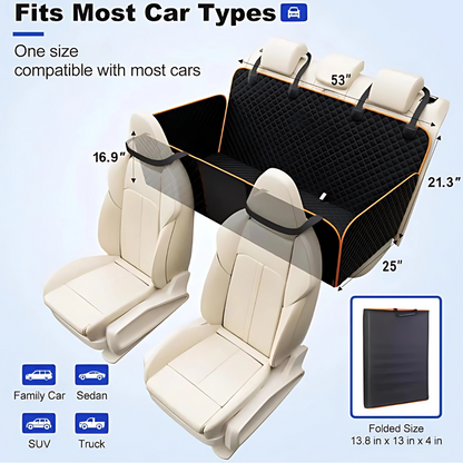 K9Cruze™ – Premium-Heavy Duty Dog Car Seat Protector